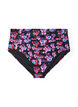 H&oslash;jtaljet bikinitrusse med m&oslash;nster, Lilla, Packshot image number 0