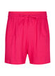 Shorts i bomuldsmusselin med lommer, Bright Rose, Packshot image number 0