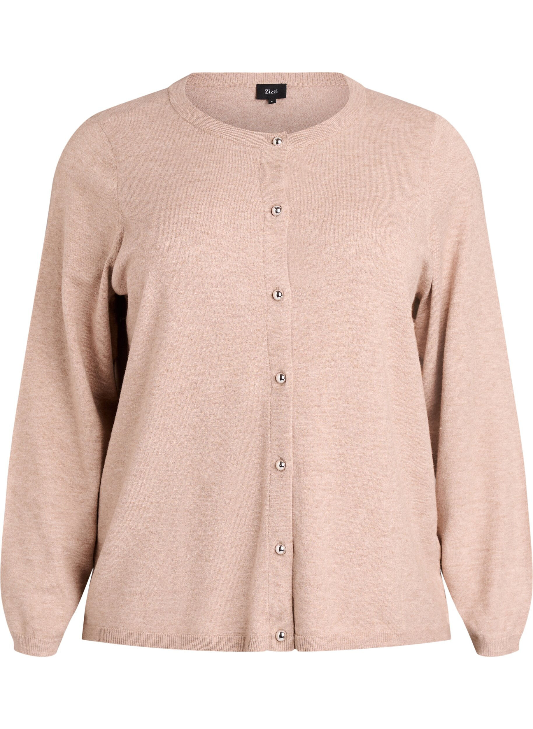 Cardigan Med Runde Knapper