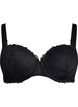 Formstøbt blonde bh med bøjle, Sort, Packshot image number 0