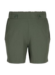 Shorts med lommer og l&oslash;s pasform, Gr&oslash;n