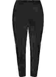 Maddison bukser med glimmer, Black w. Lurex