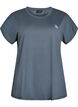 Ensfarvet tr&aelig;nings t-shirt, Gr&oslash;n, Packshot image number 0