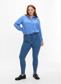 FLASH - Jeans med super slim fit, Light Blue, Model