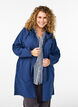 Parka i let materiale med h&aelig;tte, Bl&aring;, Model image number 0