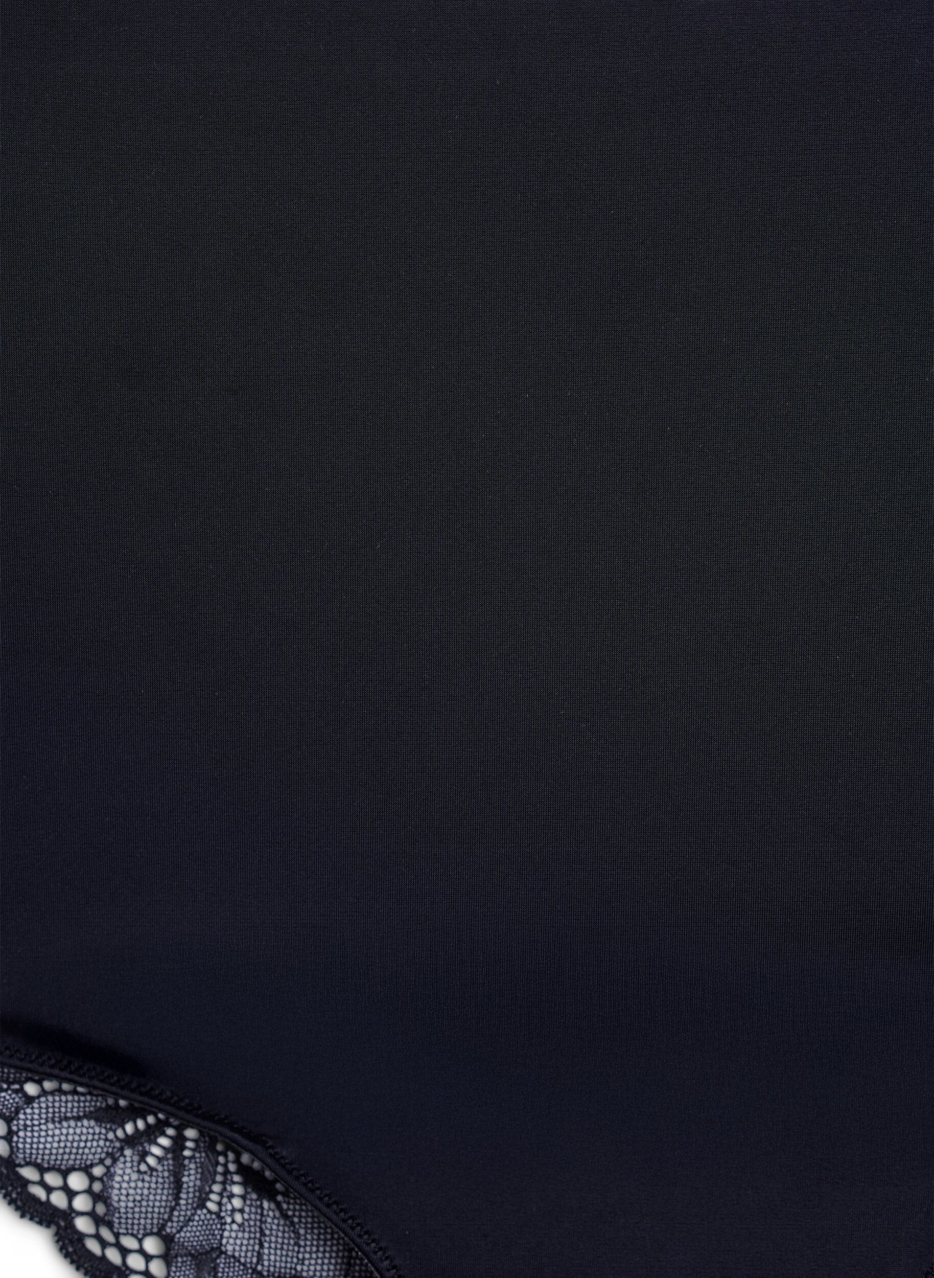 Zizzi Shapingtrusse i mikrofiber med super h&oslash;j talje, Sort, Packshot image number 2