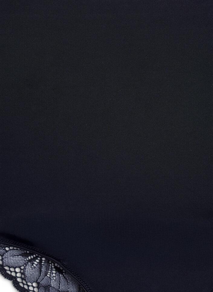 Shapingtrusse i mikrofiber med super høj talje, Sort, Packshot image number 2