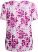 T-shirt med blomsterprint, Lyser&oslash;d, Packshot image number 1