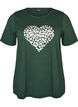 T-shirt med motiv, Gr&oslash;n, Packshot image number 0