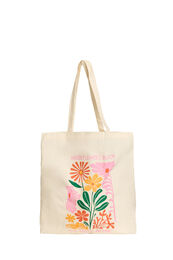 Totebag med print, Lyser&oslash;d
