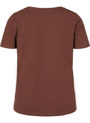 Basis t-shirt med v-hals, Rocky Road, Packshot image number 1