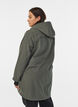 Softshell jakke med aftagelig h&aelig;tte, Gr&aring;, Model image number 2