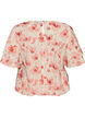 Bluse med ballonform og vinge&aelig;rmer, Orange, Packshot image number 1