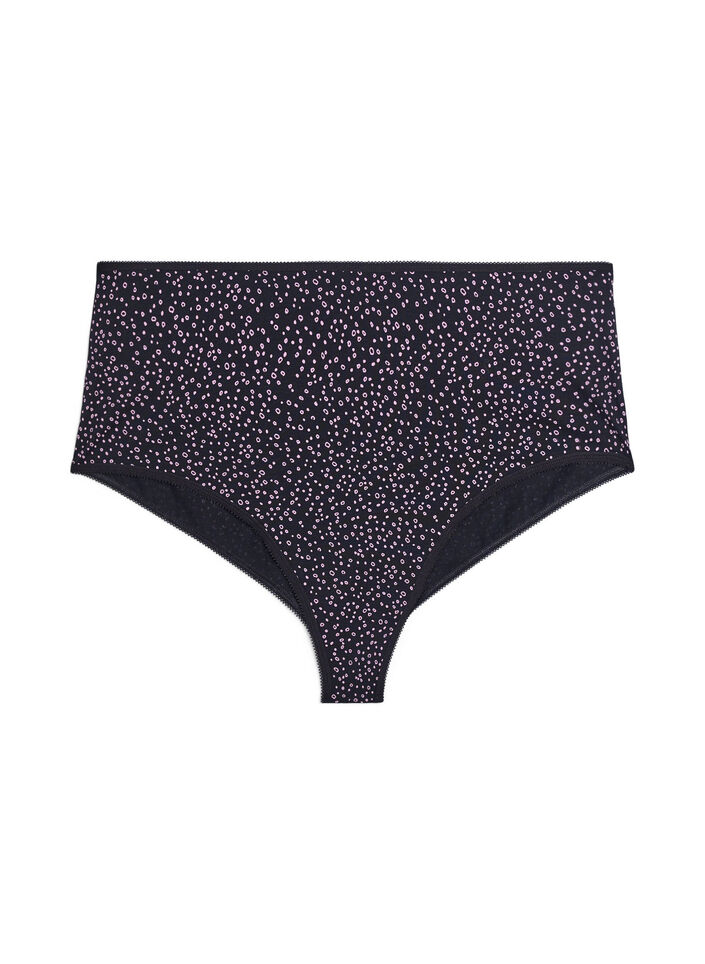 7-pak hipster trusse med regul&aelig;r talje, Lilla, Packshot image number 3