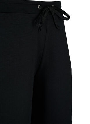 Shorts i modal-mix med lommer, Black, Packshot image number 2