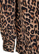 Skjorte med leopardprint, Brun, Packshot image number 3