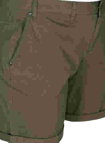 Bomulds shorts med lommer, Tarmac, Packshot image number 2