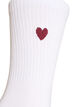 Bomuldsstr&oslash;mper med motiv, Hvid, Packshot image number 2