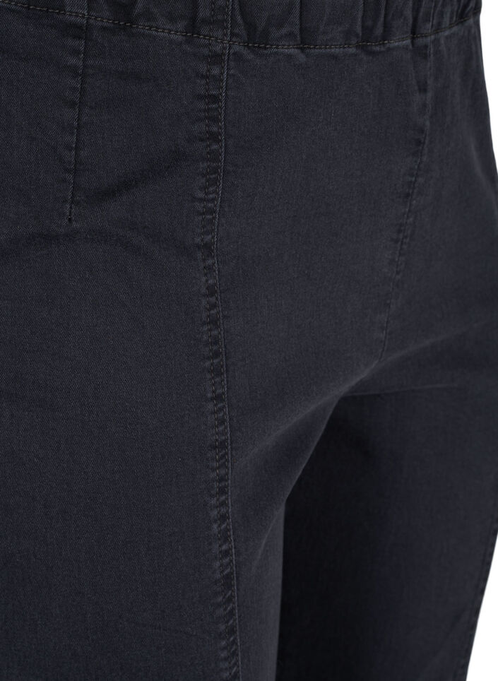 Jeggings med lynlås detalje , Grey Wash, Packshot image number 2