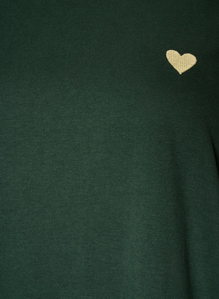 T-shirt med motiv, Gr&oslash;n, Packshot image number 2