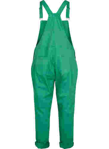 Farvede denim overalls, Holly Green, Packshot image number 1
