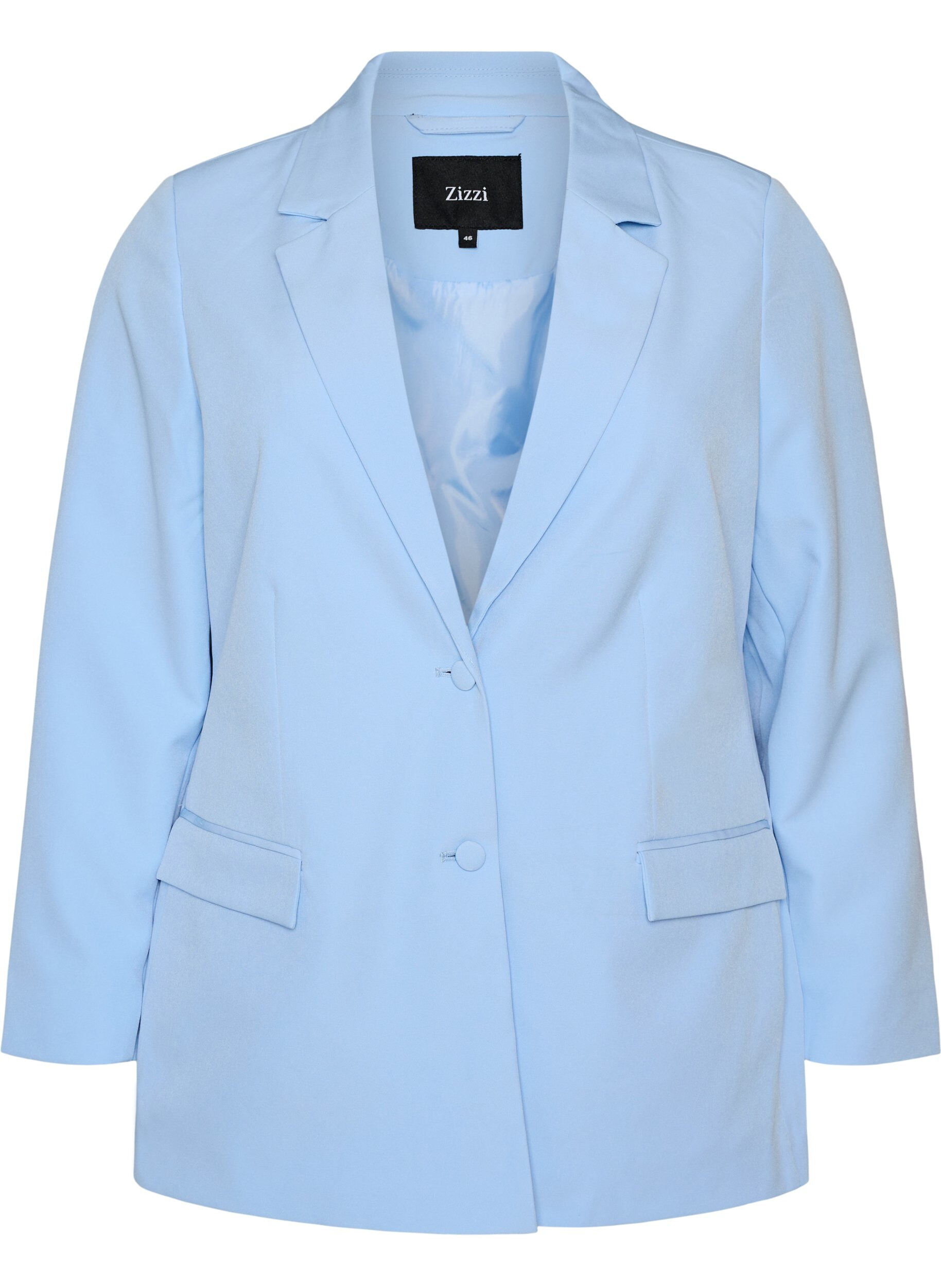 Klassisk blazer med knaplukning