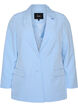 Klassisk blazer med knaplukning, Bl&aring;, Packshot image number 0