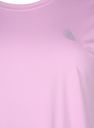 Kortærmet trænings t-shirt , Pastel Lavender, Packshot image number 2