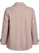 Kort frakke med dobbeltradet knaplukning, Beige, Packshot image number 1