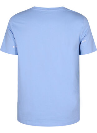 T-shirt i økologisk bomuld med sløjfer, Serenity W. Bow Emb., Packshot image number 1