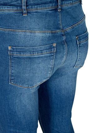 Cropped Amy jeans, Dark blue denim, Packshot image number 3