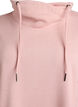 Sweatshirt med h&oslash;j krave og lommer, Lyser&oslash;d, Packshot image number 2