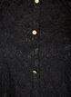Blondebluse med dekorative knapper, Sort, Packshot image number 2