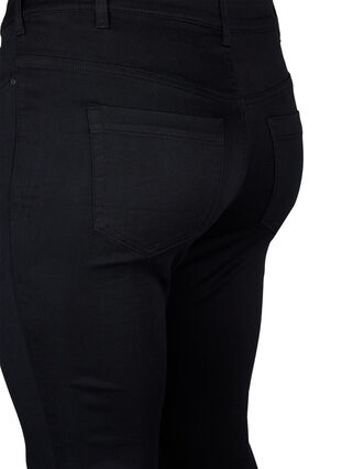 Viona jeans med regulær talje, Black, Packshot image number 3