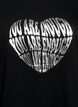 T-shirt med motiv, Sort, Packshot image number 2