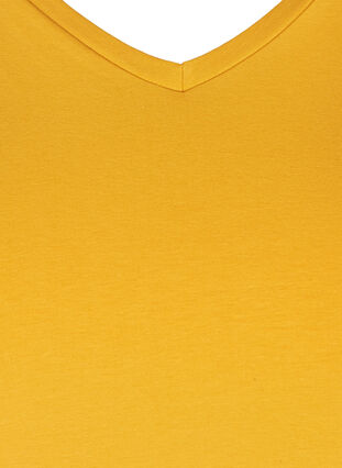 Basis t-shirt, Mineral Yellow, Packshot image number 2