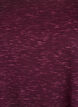 L&oslash;s tr&aelig;nings t-shirt med korte &aelig;rmer, M&oslash;rk Bordeaux, Packshot image number 2