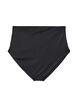 Bikini underdel med h&oslash;j talje, Sort, Packshot image number 1