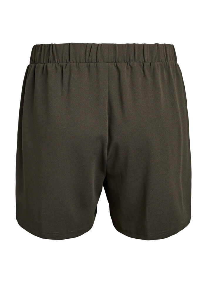 L&oslash;se shorts med lommer, Gr&oslash;n, Packshot image number 1