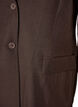 Blazer med lommer og slids, Brun, Packshot image number 2