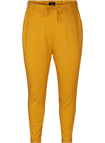 Cropped Maddison bukser, Golden Yellow, Packshot image number 0