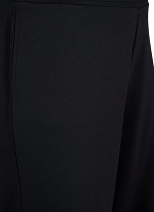 7/8 bukser i  modalmix med lommer, Black, Packshot image number 2
