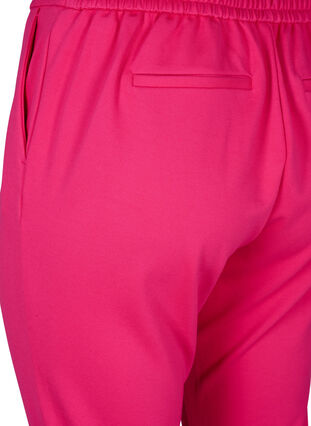 Cropped bukser med lommer, Raspberry Sorbet, Packshot image number 3