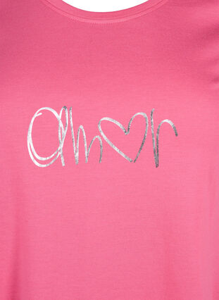 FLASH - T-shirt med motiv, Hot Pink Amour, Packshot image number 2