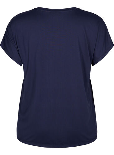 Kortærmet trænings t-shirt, Night Sky, Packshot image number 1