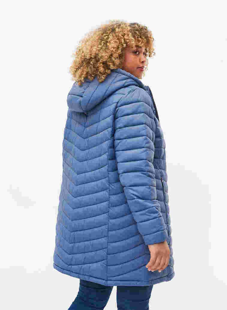 Letvægts jakke med aftagelig hætte og lommer, Bering Sea, Model