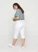 Slim fit Emily capri jeans, Hvid, Model image number 1