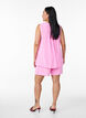 Shorts med lommer og elastik i taljen, Lyserød, Model image number 2