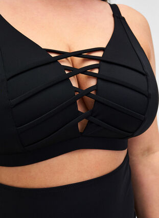 Bikini overdel , Black, Model image number 2
