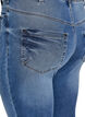 Cropped Amy jeans med lynl&aring;sdetalje, Bl&aring;, Packshot image number 3